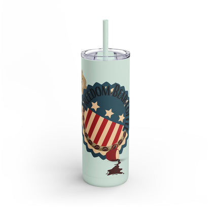 Freedom Bear Unleashed 20oz Matte Tumbler - From Freedom Bear Coffee LLC - Just $29.99! Shop now at Freedom Bear Coffee LLC