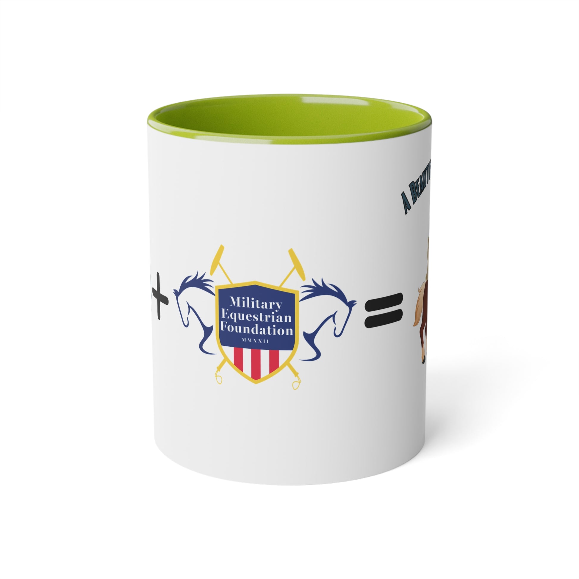 FBC + MEF Accent Mug, 11oz - From Printify - Just $7.95! Shop now at Freedom Bear Coffee LLC