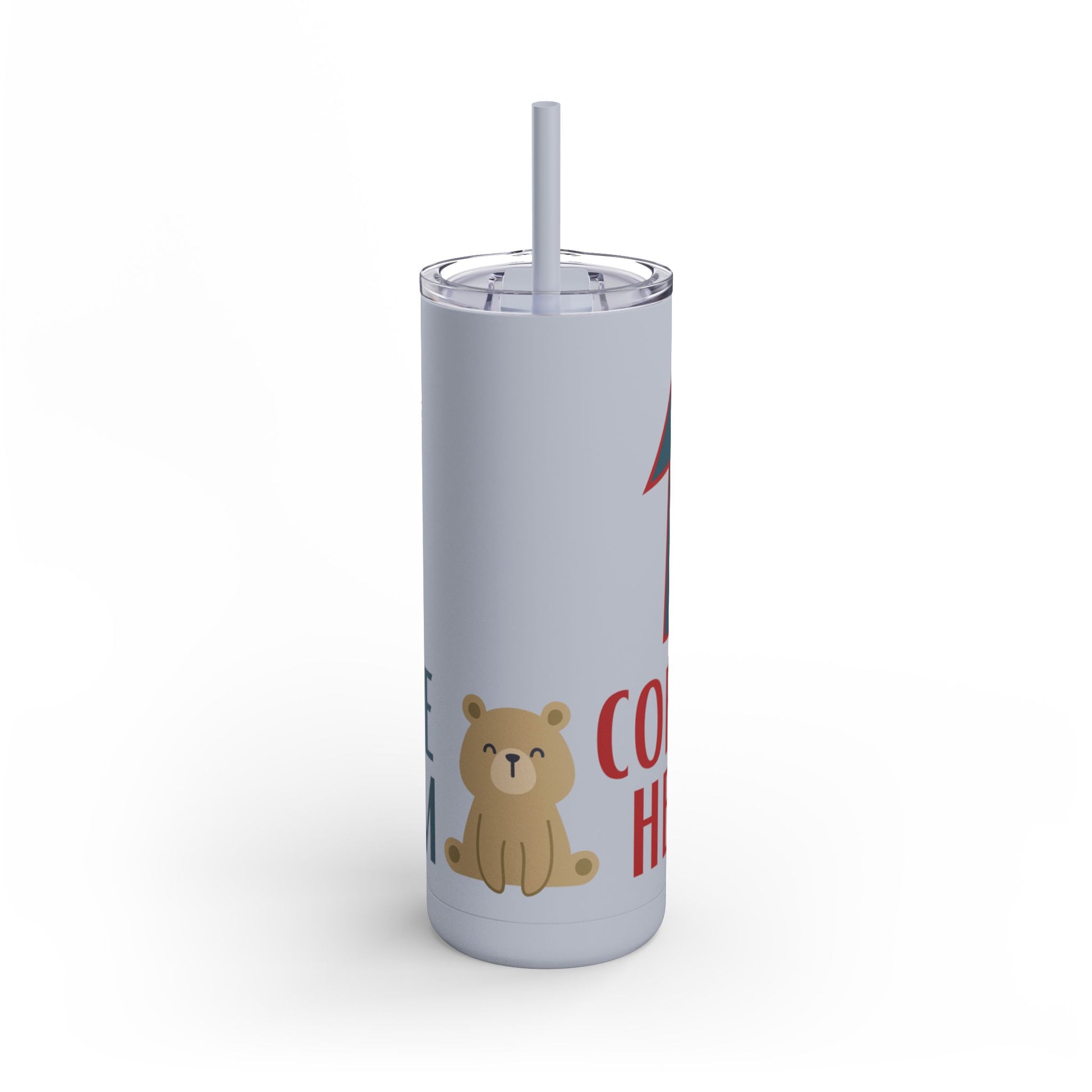 "FBC Here" tumbler  20oz - From Printify - Just $29.99! Shop now at Freedom Bear Coffee LLC