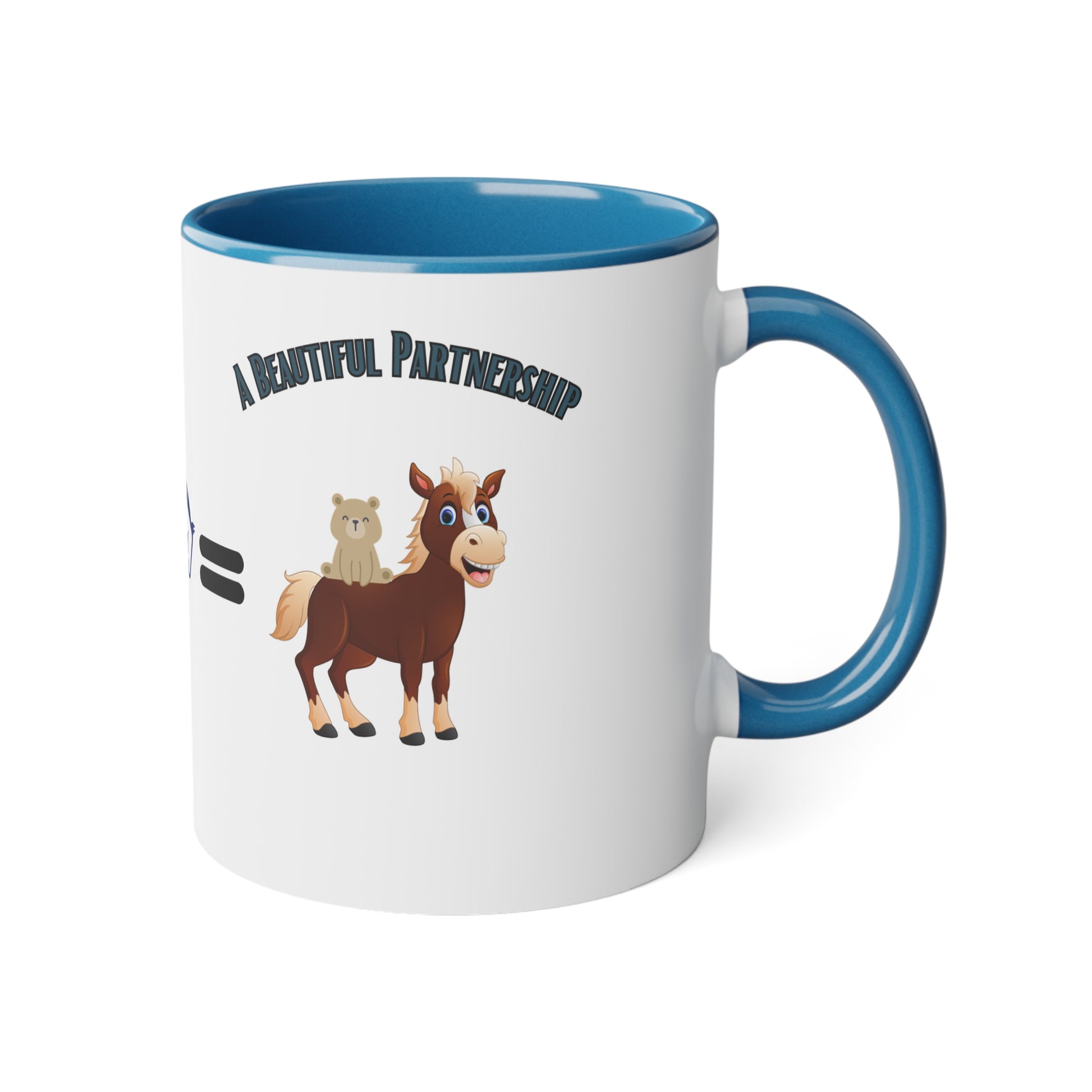 FBC + MEF Accent Mug, 11oz - From Printify - Just $7.95! Shop now at Freedom Bear Coffee LLC