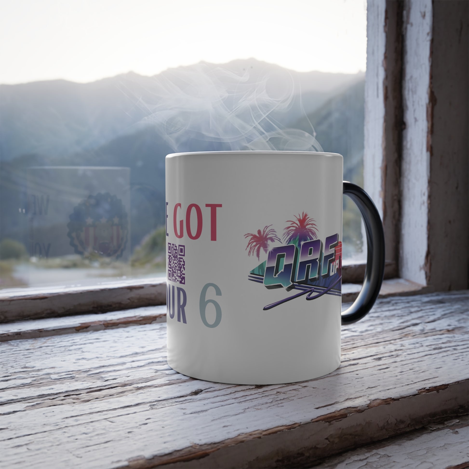 "We Got Your 6" Color Morphing Mug 11oz. - From Freedom Bear Coffee LLC - Just $14.99! Shop now at Freedom Bear Coffee LLC