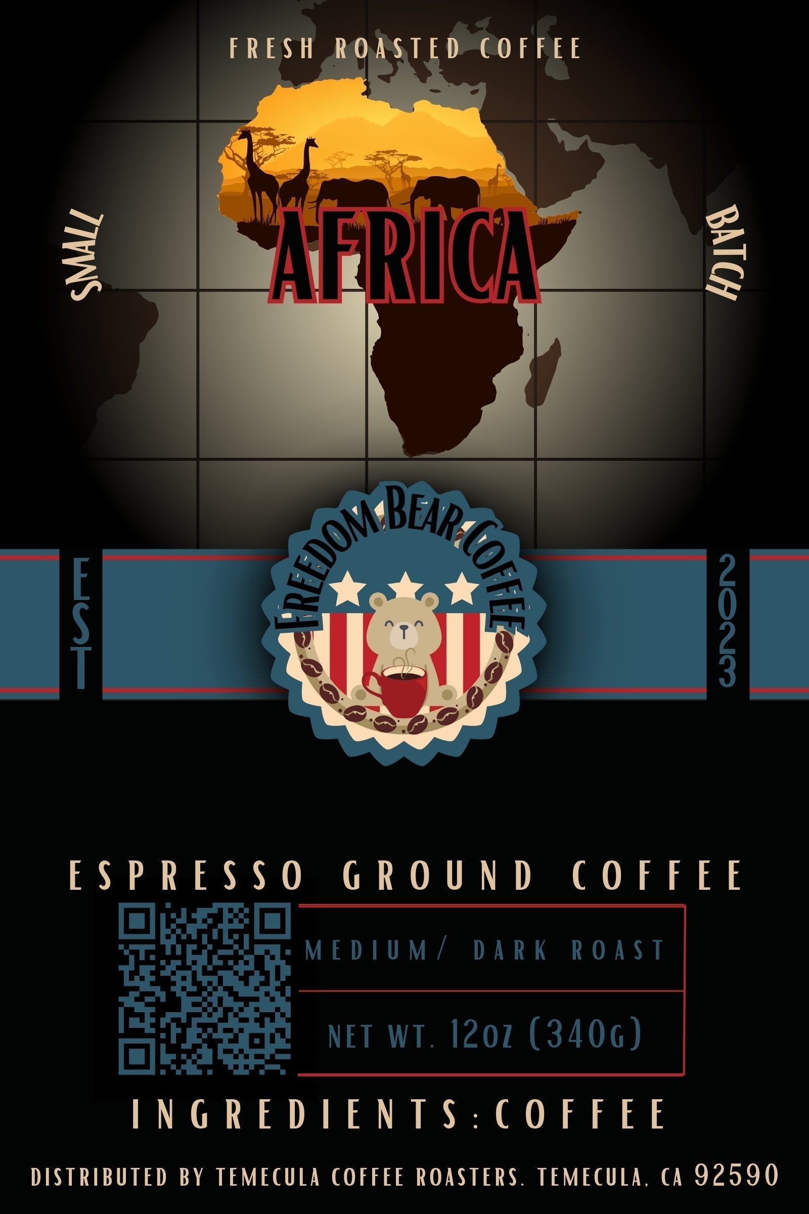 Africa - From Freedom Bear Coffee LLC - Just $19.99! Shop now at Freedom Bear Coffee LLC