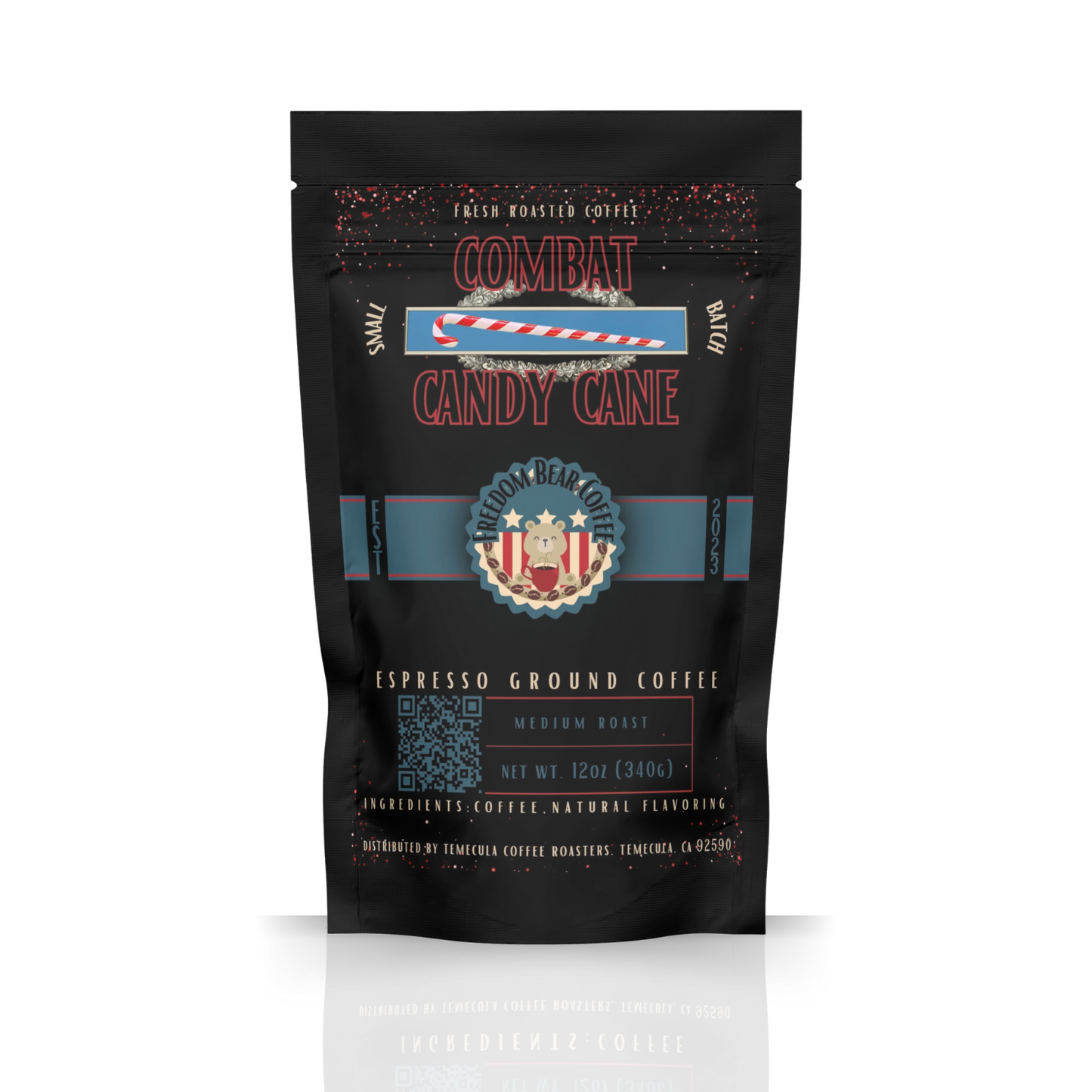 Combat Candy Cane - From Freedom Bear Coffee - Just $19.99! Shop now at Freedom Bear Coffee LLC