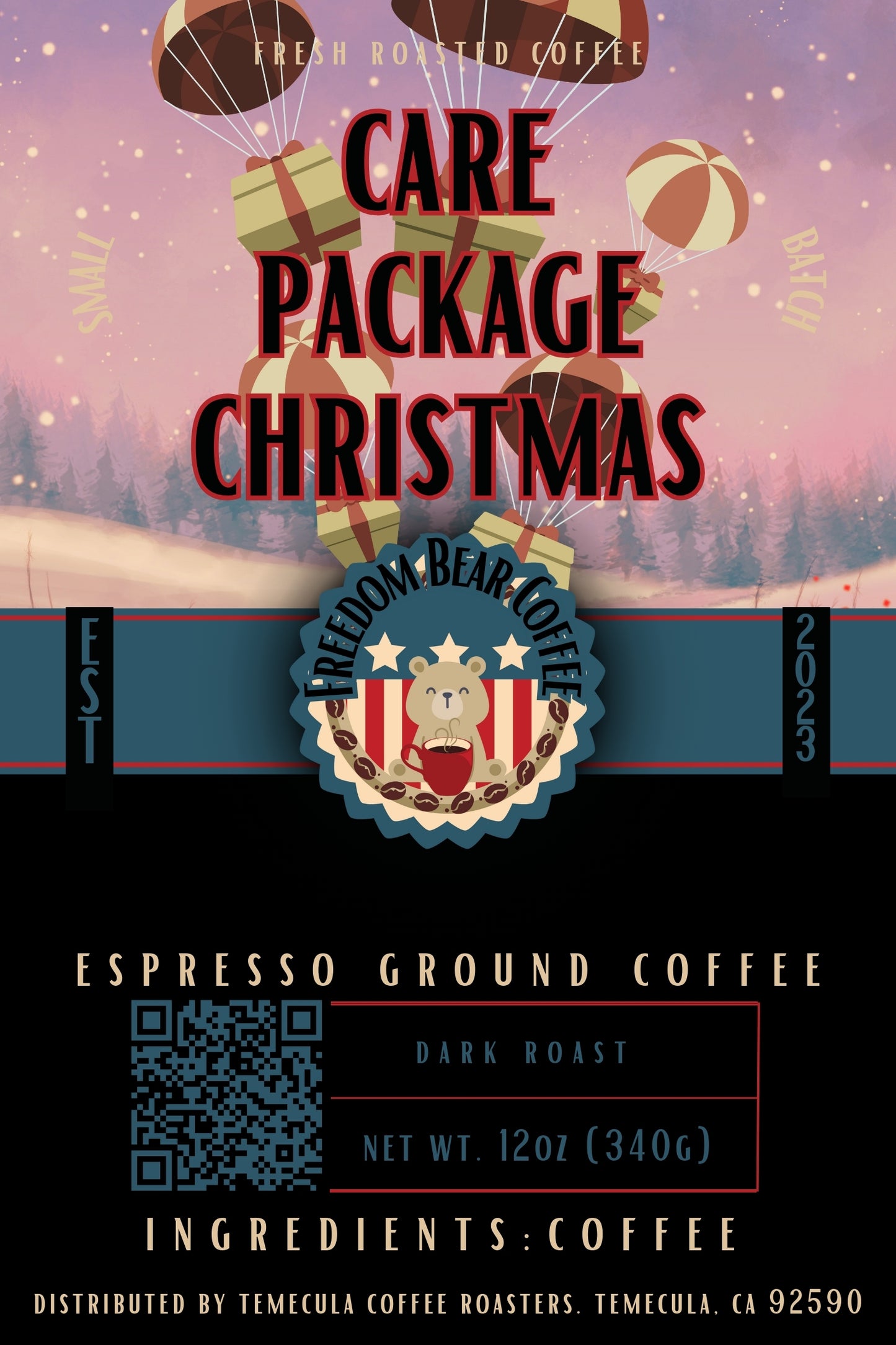 Care Package Christmas - From Freedom Bear Coffee - Just $19.99! Shop now at Freedom Bear Coffee LLC