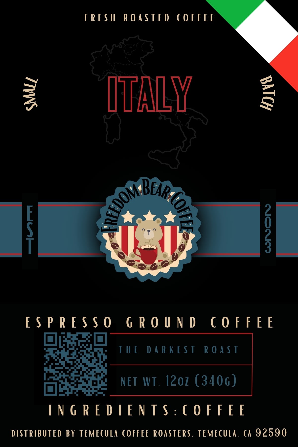 Italy - From Freedom Bear Coffee - Just $19.99! Shop now at Freedom Bear Coffee LLC