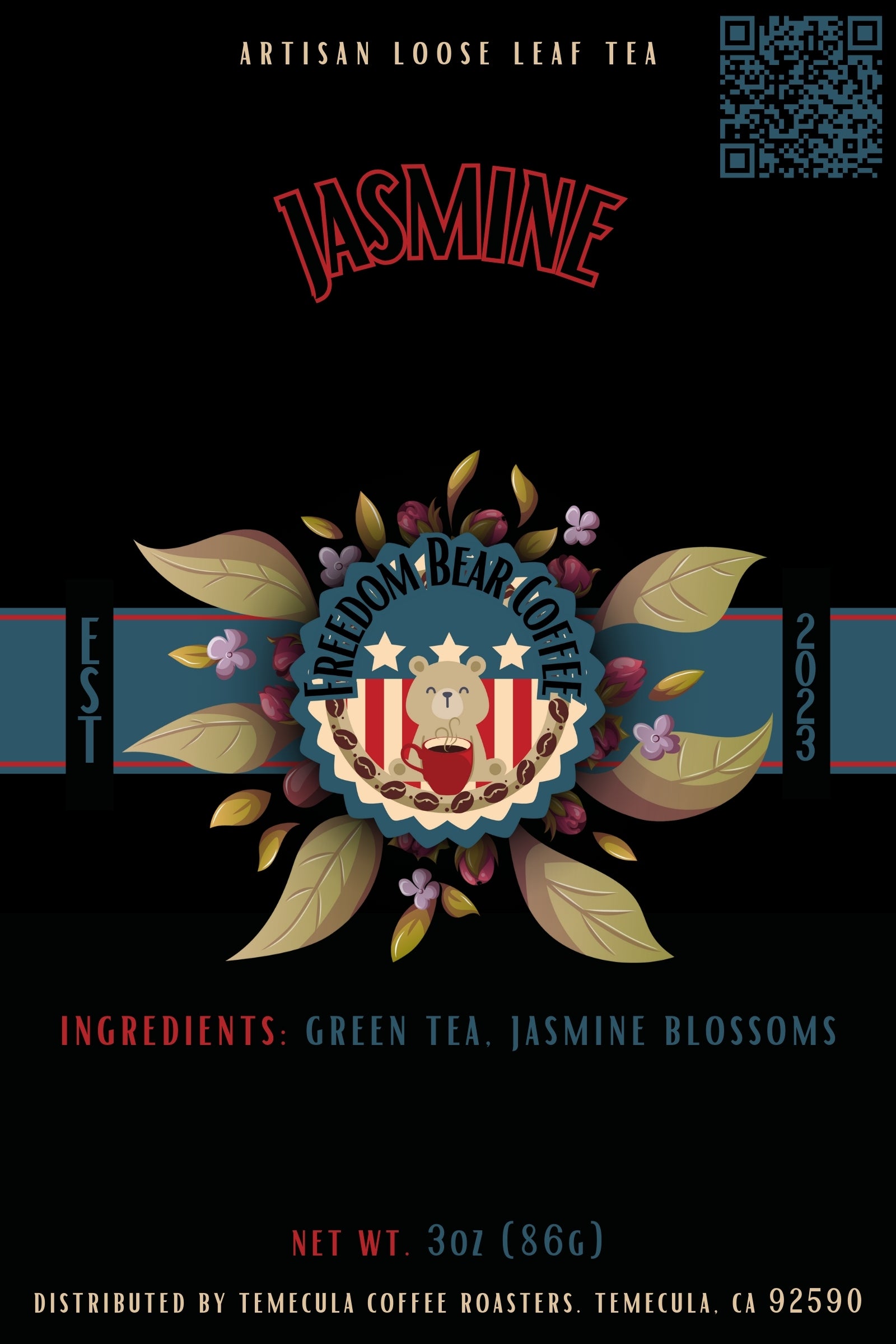 Jasmine - From Freedom Bear Coffee - Just $17! Shop now at Freedom Bear Coffee LLC