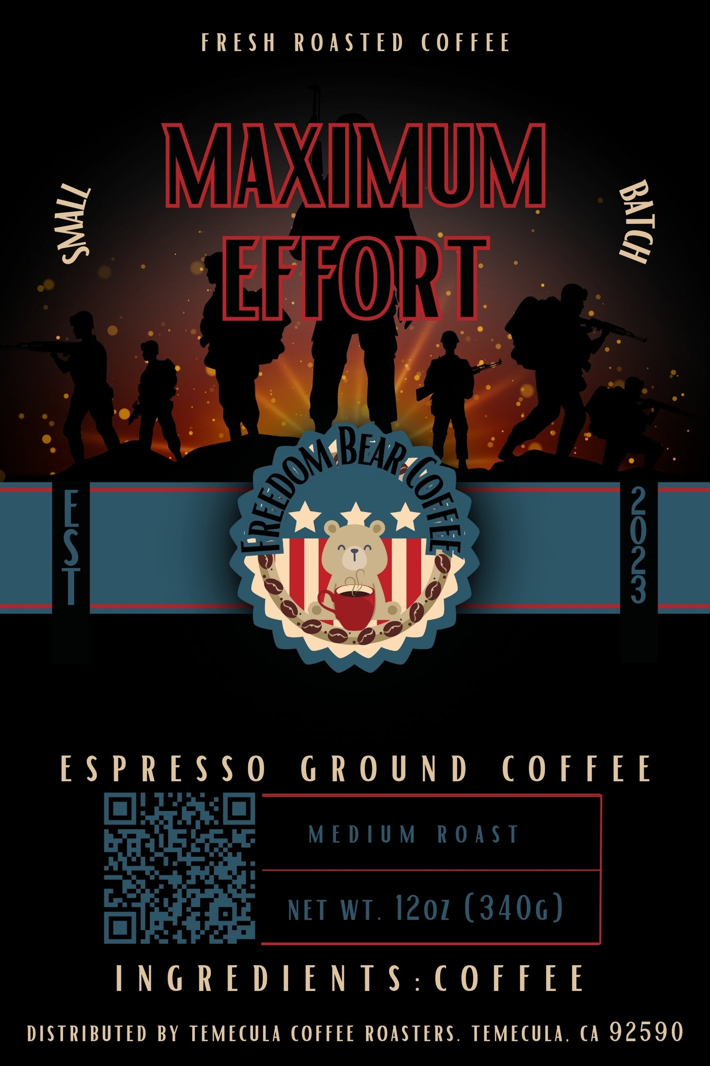 Maximum Effort - From Freedom Bear Coffee - Just $19.99! Shop now at Freedom Bear Coffee LLC