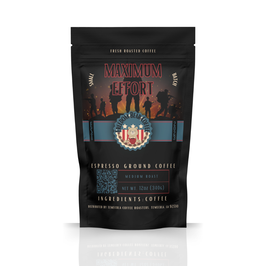 Maximum Effort - From Freedom Bear Coffee - Just $19.99! Shop now at Freedom Bear Coffee LLC