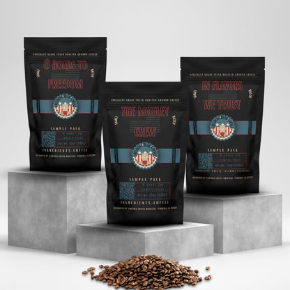 Taste Of Freedom Sample Pack Bundle - From Freedom Bear Coffee LLC - Just $59.99! Shop now at Freedom Bear Coffee LLC