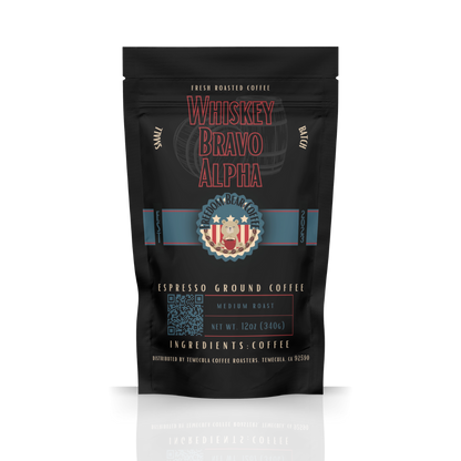 Whiskey Bravo Alpha - From Freedom Bear Coffee LLC - Just $19.99! Shop now at Freedom Bear Coffee LLC