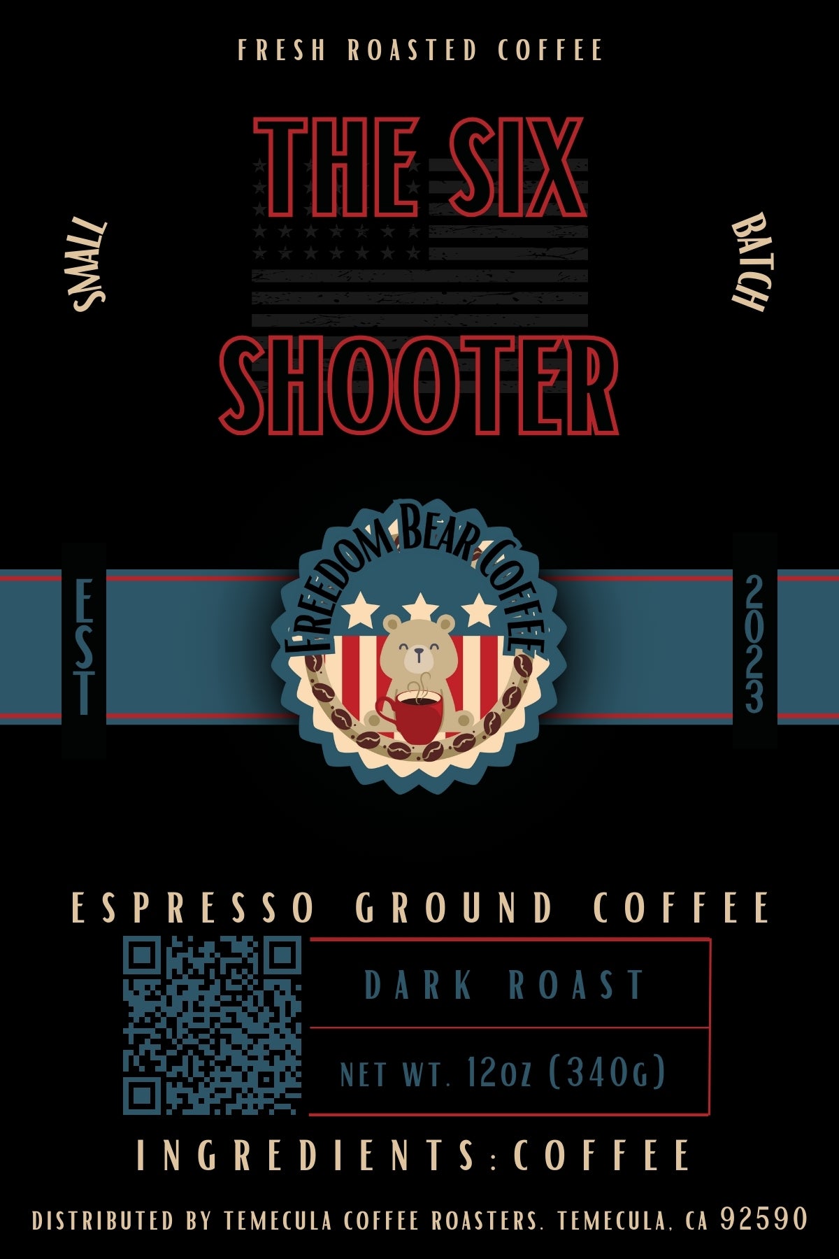 The Six Shooter - From Freedom Bear Coffee - Just $18.99! Shop now at Freedom Bear Coffee LLC